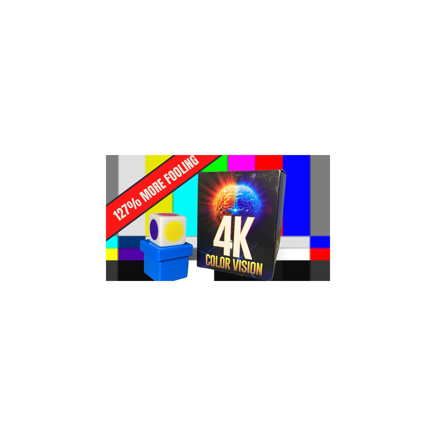 4K Color Vision Box (Gimmicks and Online Instructions) by Magic Firm