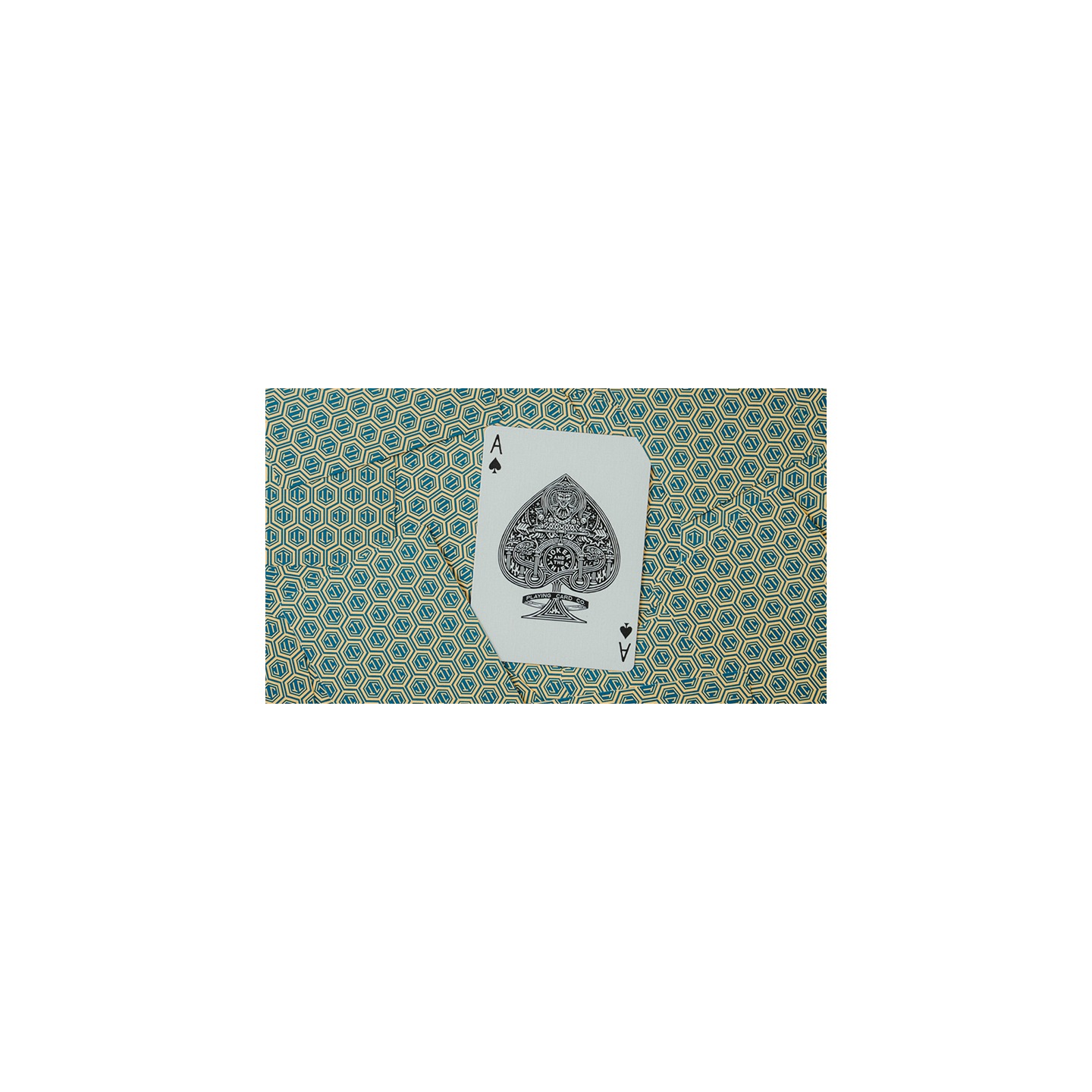 No Borders Honeycomb Playing Cards by Joker and the Thief