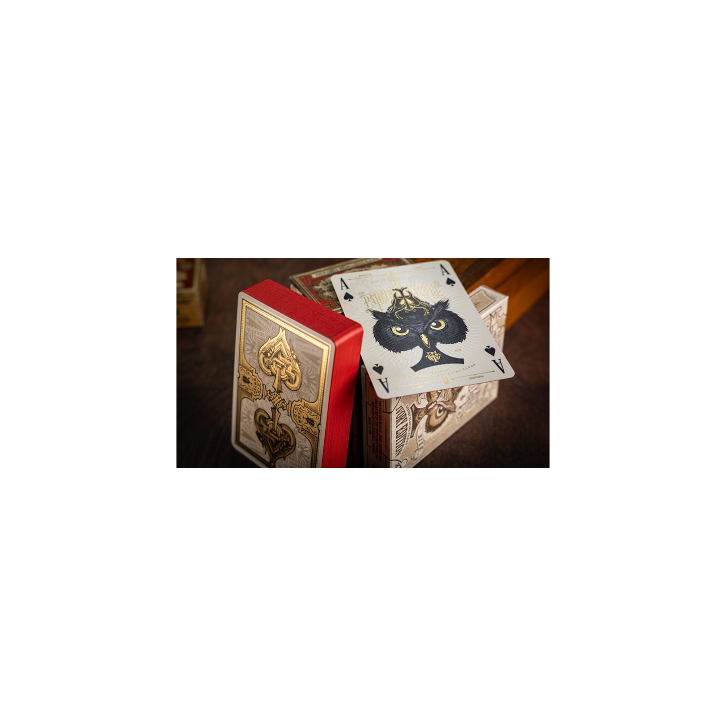 The Parlour Royale Ivory Edition (Red Edge Printing) Playing Cards