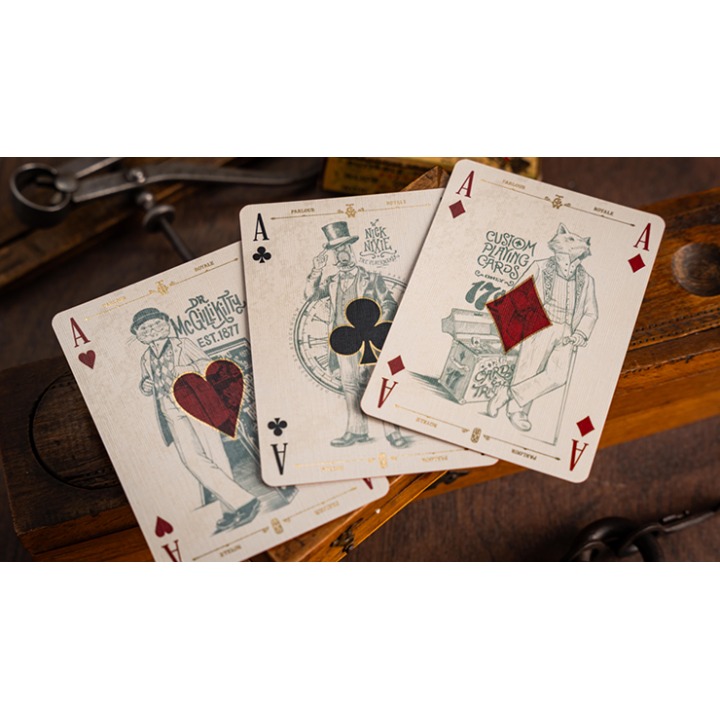 The Parlour Royale Ivory Edition (Red Edge Printing) Playing Cards