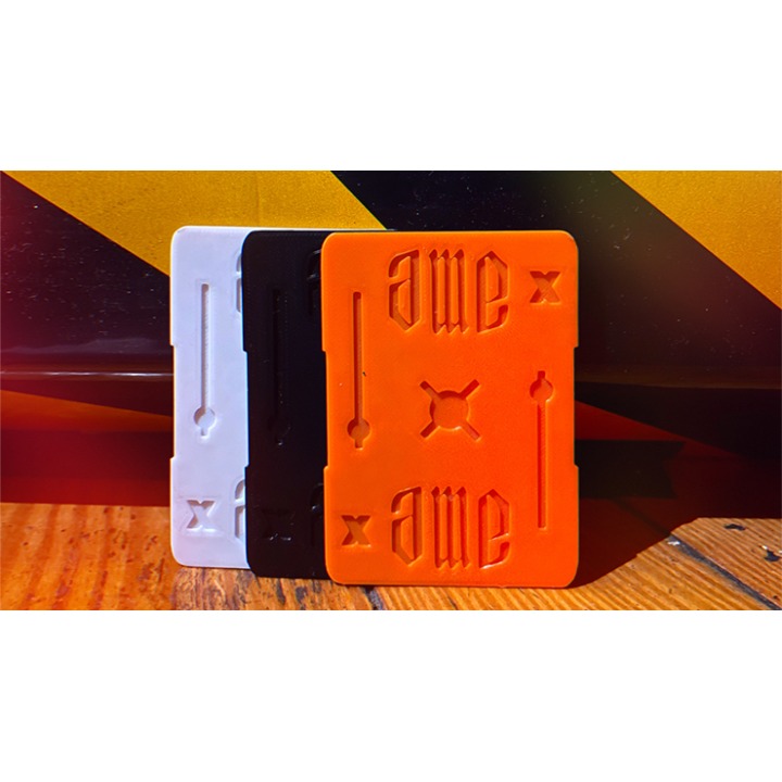 F*ing Cards (Orange Blackout Edition) by Ame Molin