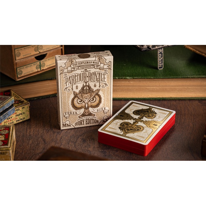 The Parlour Royale Ivory Edition (Red Edge Printing) Playing Cards