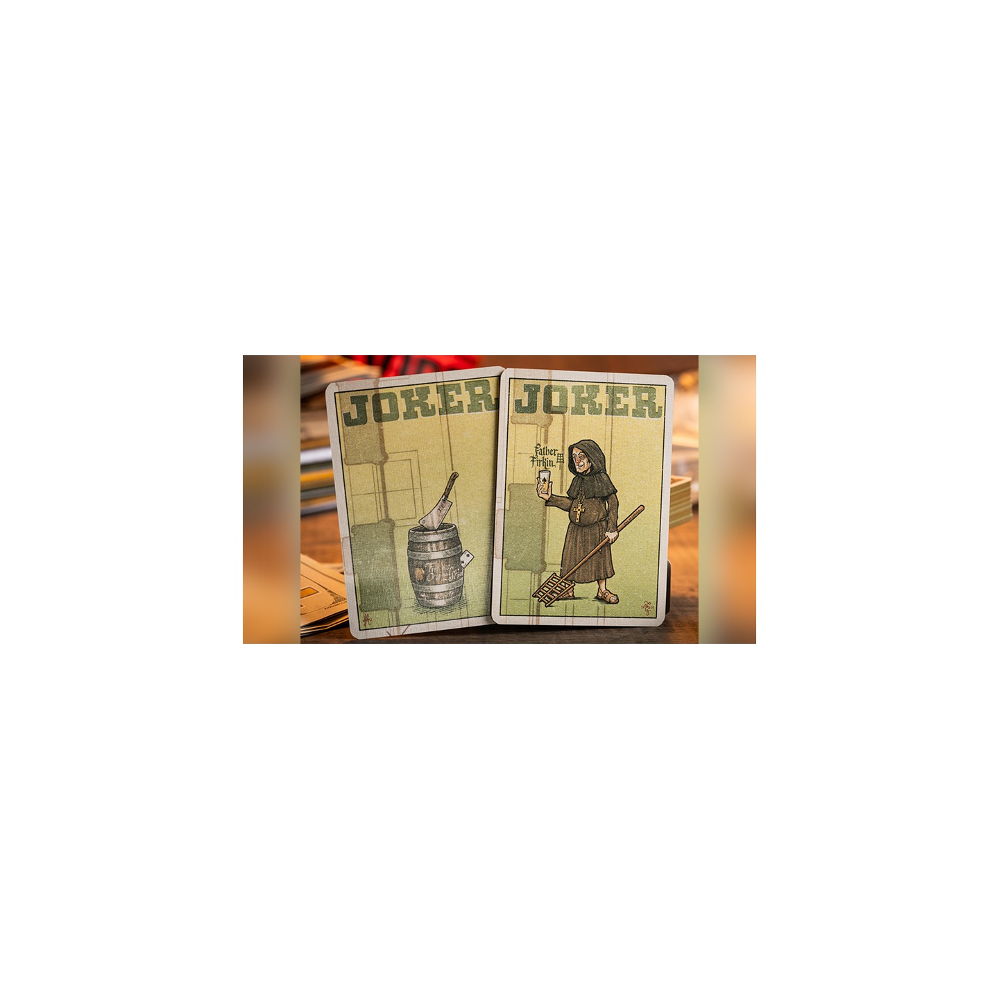 Odd Fellows (Father Firkin) Playing Cards by Stockholm 17