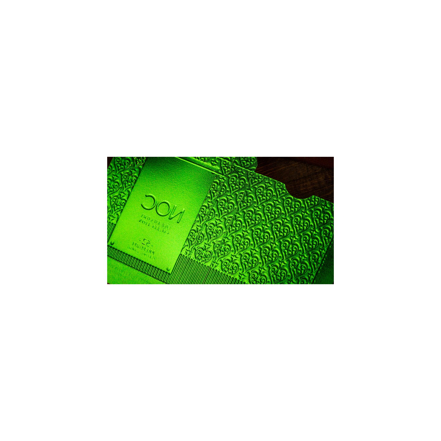 NOC (Green) The Luxury Collection Playing Cards by Riffle Shuffle x The House of Playing Cards