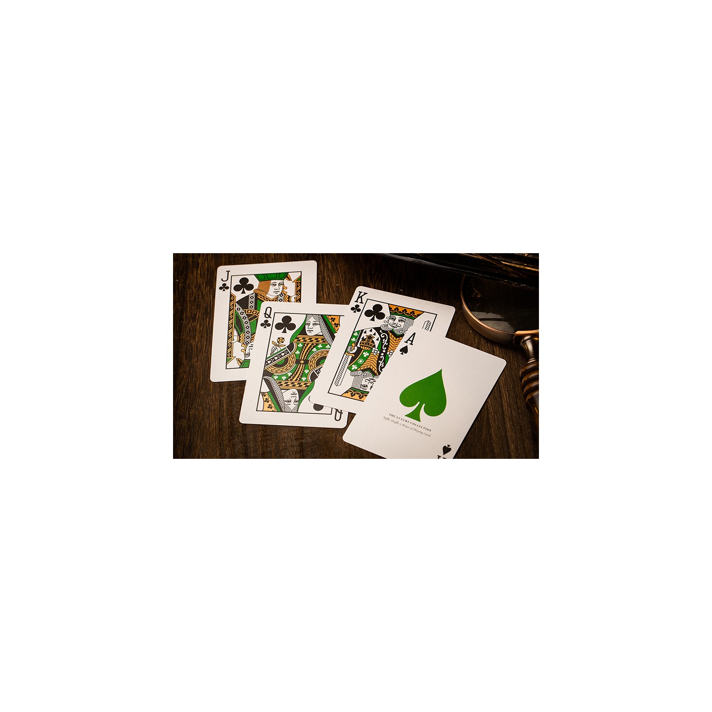 NOC (Green) The Luxury Collection Playing Cards by Riffle Shuffle x The House of Playing Cards