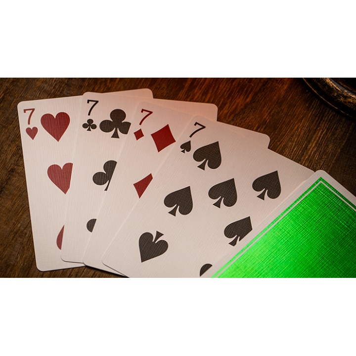 NOC (Green) The Luxury Collection Playing Cards by Riffle Shuffle x The House of Playing Cards