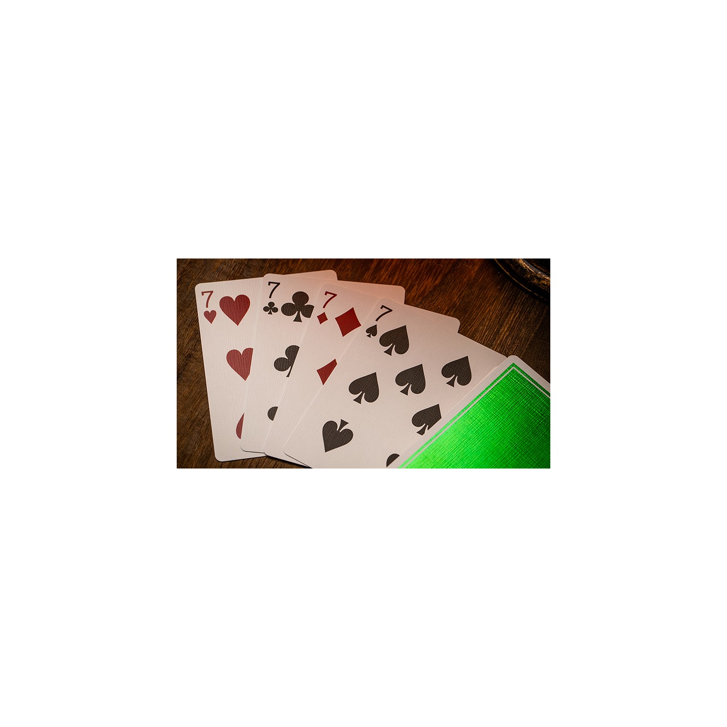 NOC (Green) The Luxury Collection Playing Cards by Riffle Shuffle x The House of Playing Cards