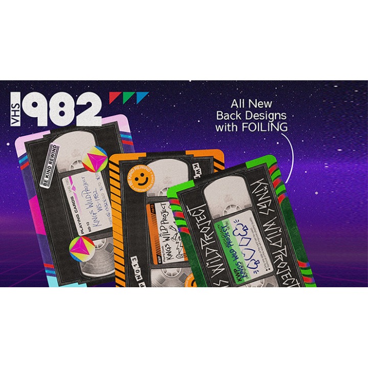 1982 VHS-Kenneth Playing Cards by Kings Wild Project