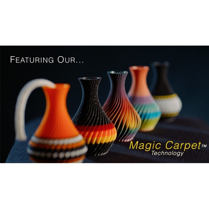 The American Prayer Vase Genie Bottle BLACK MAMBA by Big Guy's Magic