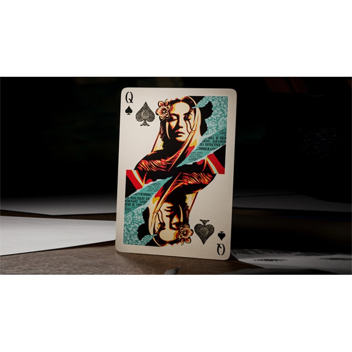 Obey Gold Edition Playing Cards by theory11