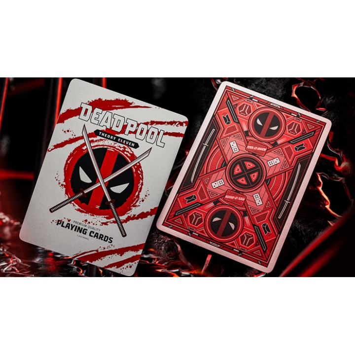Deadpool Playing Cards by theory11