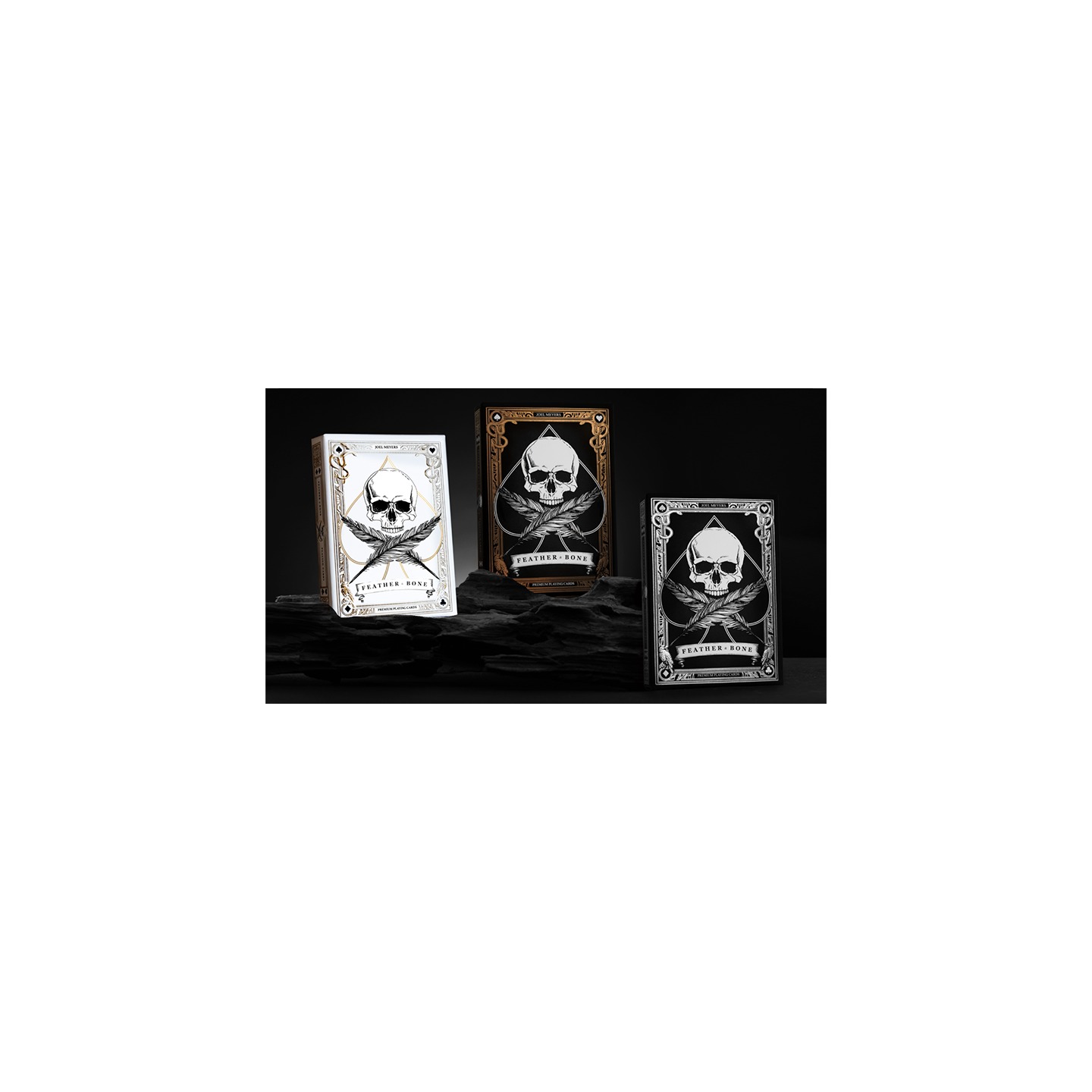 Feather & Bone: The White Cobra's (Limited Edition) Playing Cards by Joel Meyers