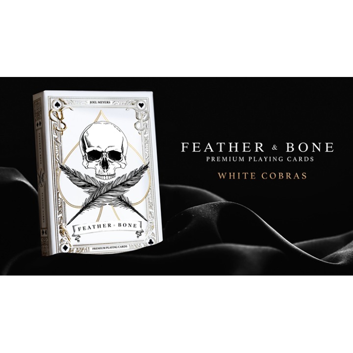 Feather & Bone: The White Cobra's (Limited Edition) Playing Cards by Joel Meyers