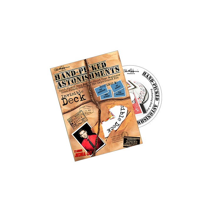 Paul Harris Presents Hand-picked Astonishments (Invisible Deck) by Paul Harris and Joshua Jay - DVD