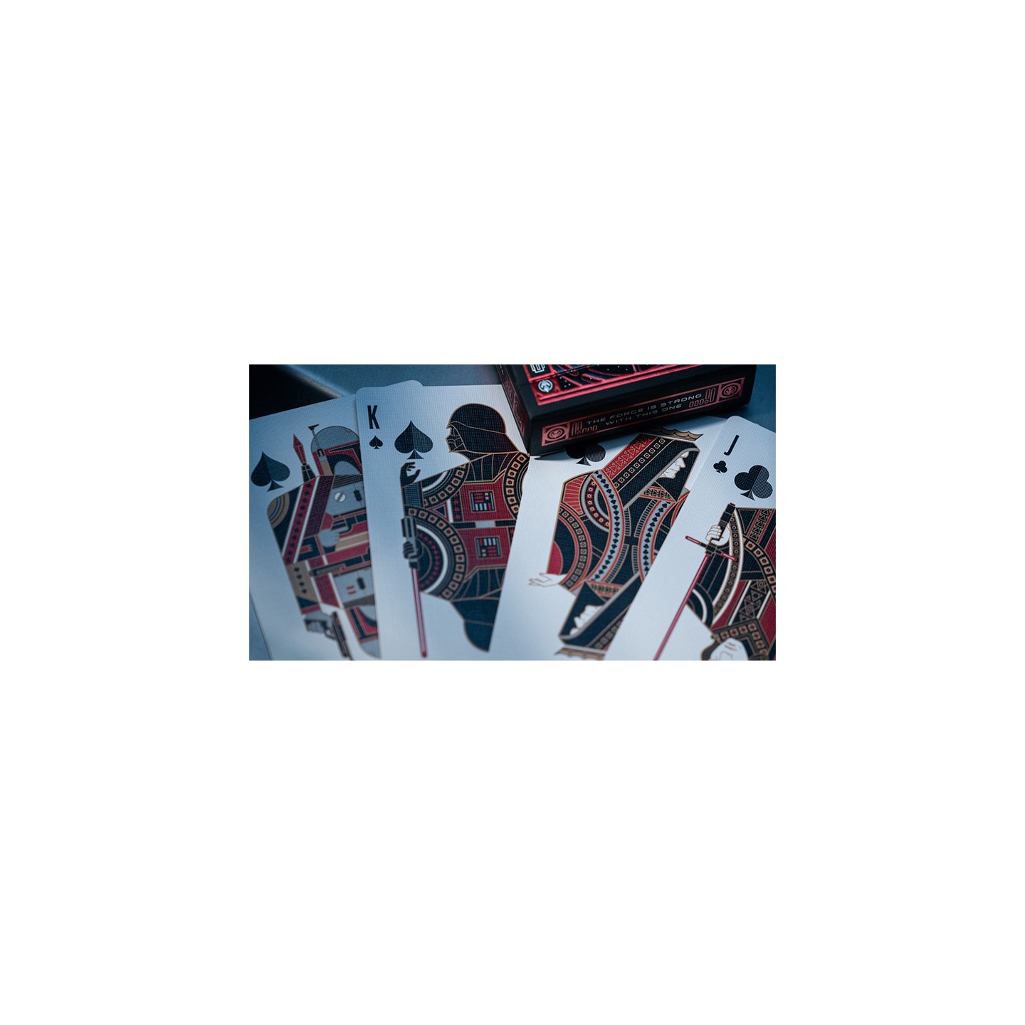 Star Wars Dark Side (RED) Playing Cards by theory11