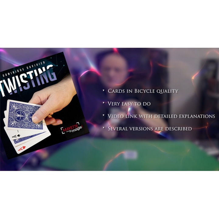 Twisting (Gimmicks and Online Instructions) by Dominique Duvivier