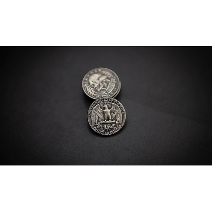 WASHINGTON SKULL HEAD COIN by Men Zi Magic