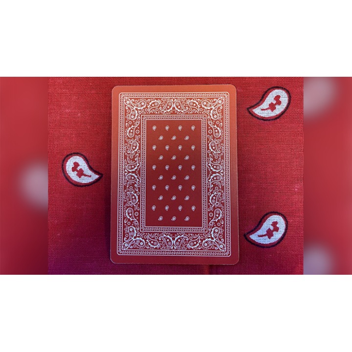 Bicycle Bandana (Red) Playing Cards