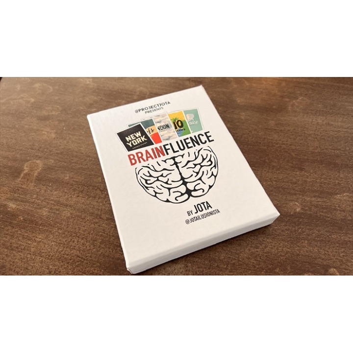 BRAINFLUENCE (Gimmick and Online Instructions) by JOTA