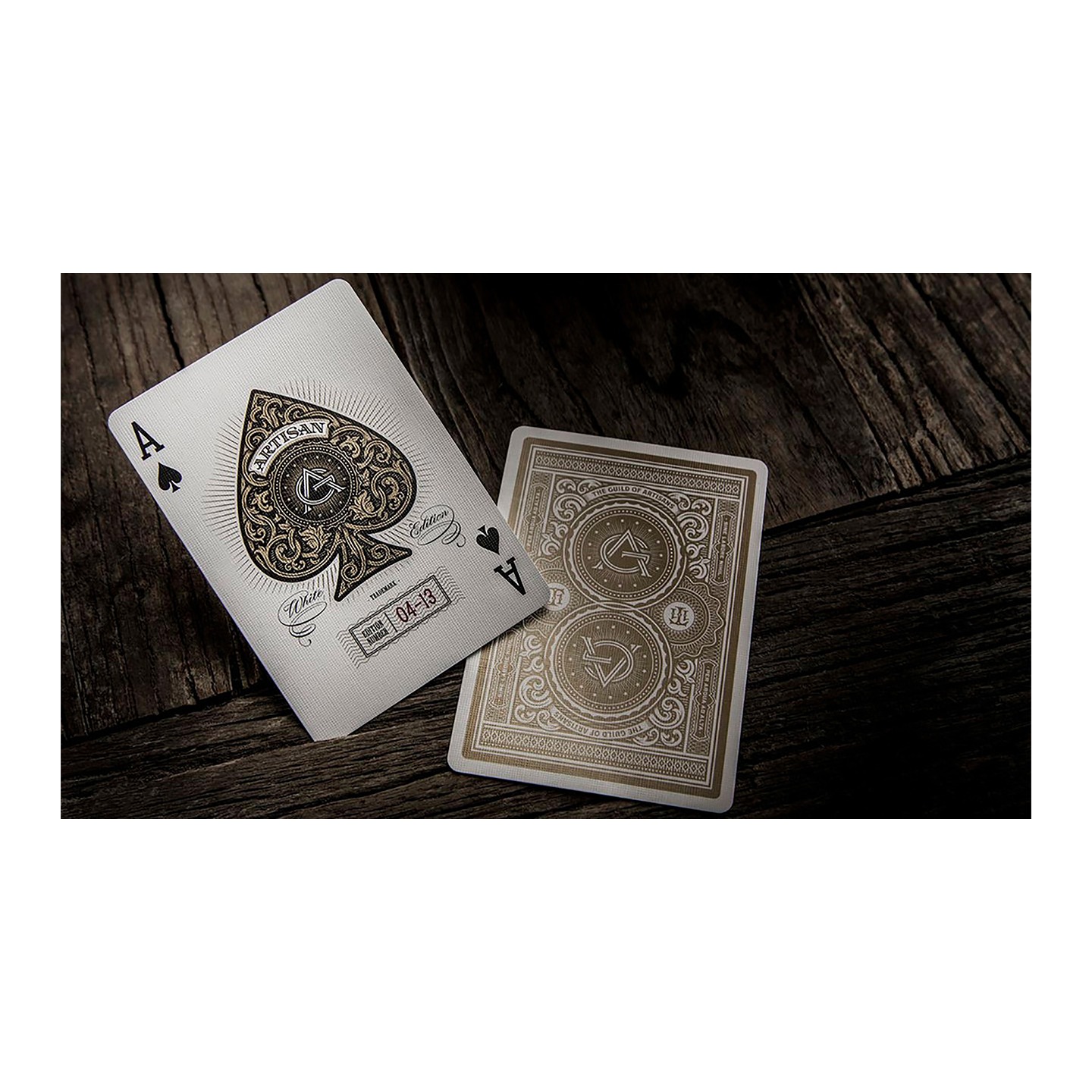 Artisan Playing Cards (White) by theory11