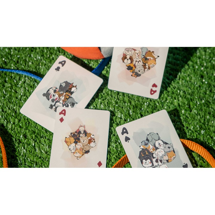 Bicycle Playful Dog Playing Cards