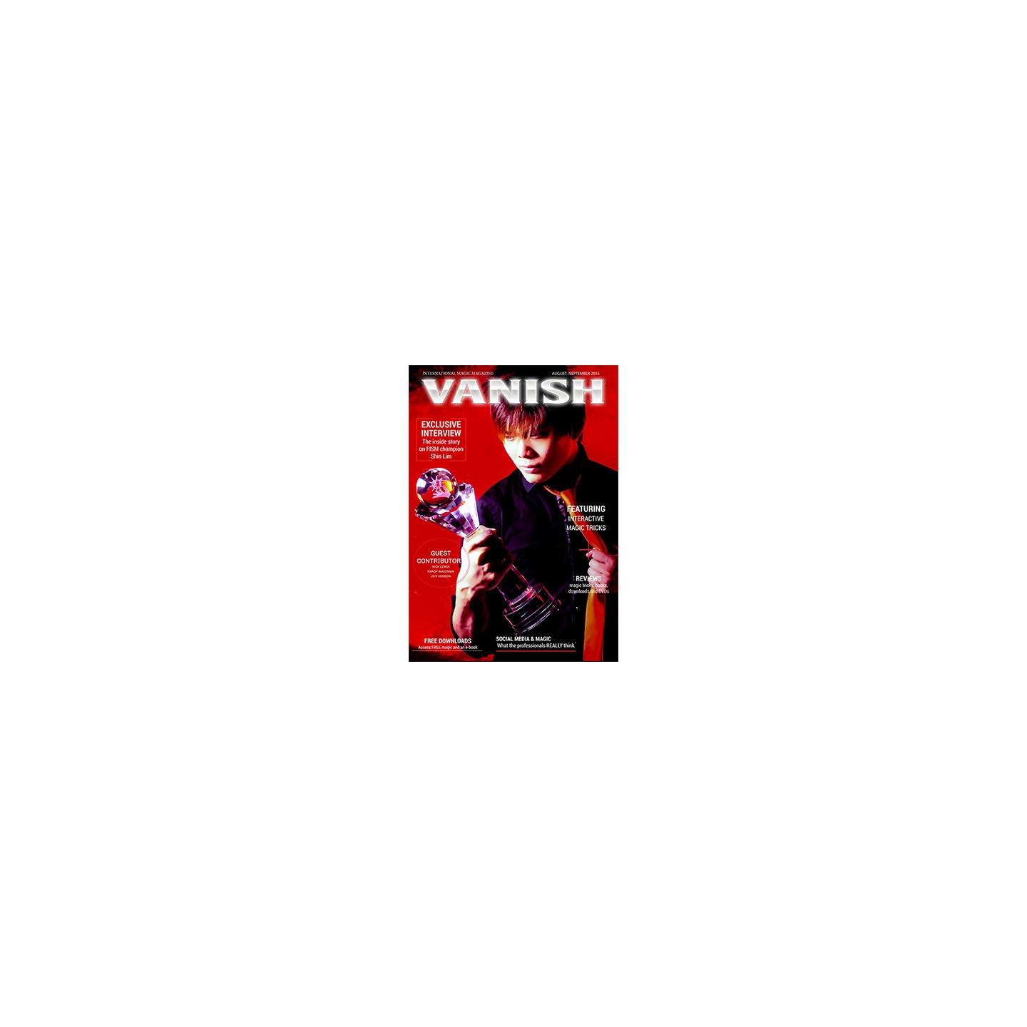 VANISH Magazine August/September 2015 - Shin Lim eBook DOWNLOAD