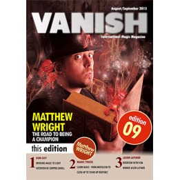 VANISH Magazine August/September 2013 - Matthew Wright eBook DOWNLOAD