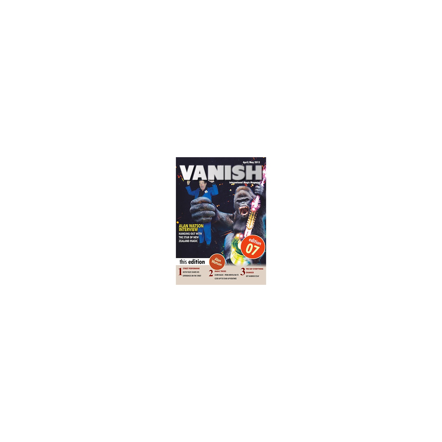 VANISH Magazine April/May 2013 - Alan Watson eBook DOWNLOAD