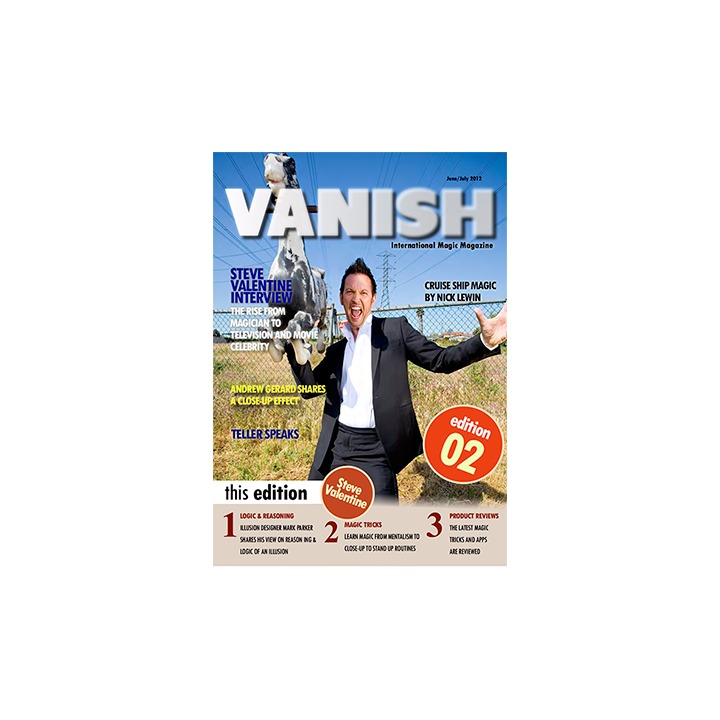 VANISH Magazine June/July 2012 - Steve Valentine eBook DOWNLOAD