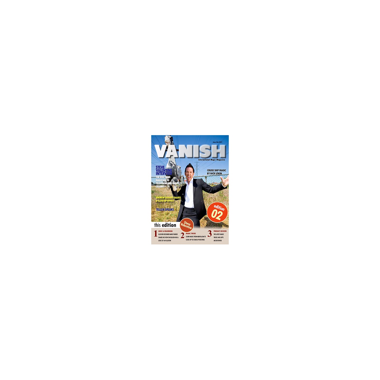 VANISH Magazine June/July 2012 - Steve Valentine eBook DOWNLOAD