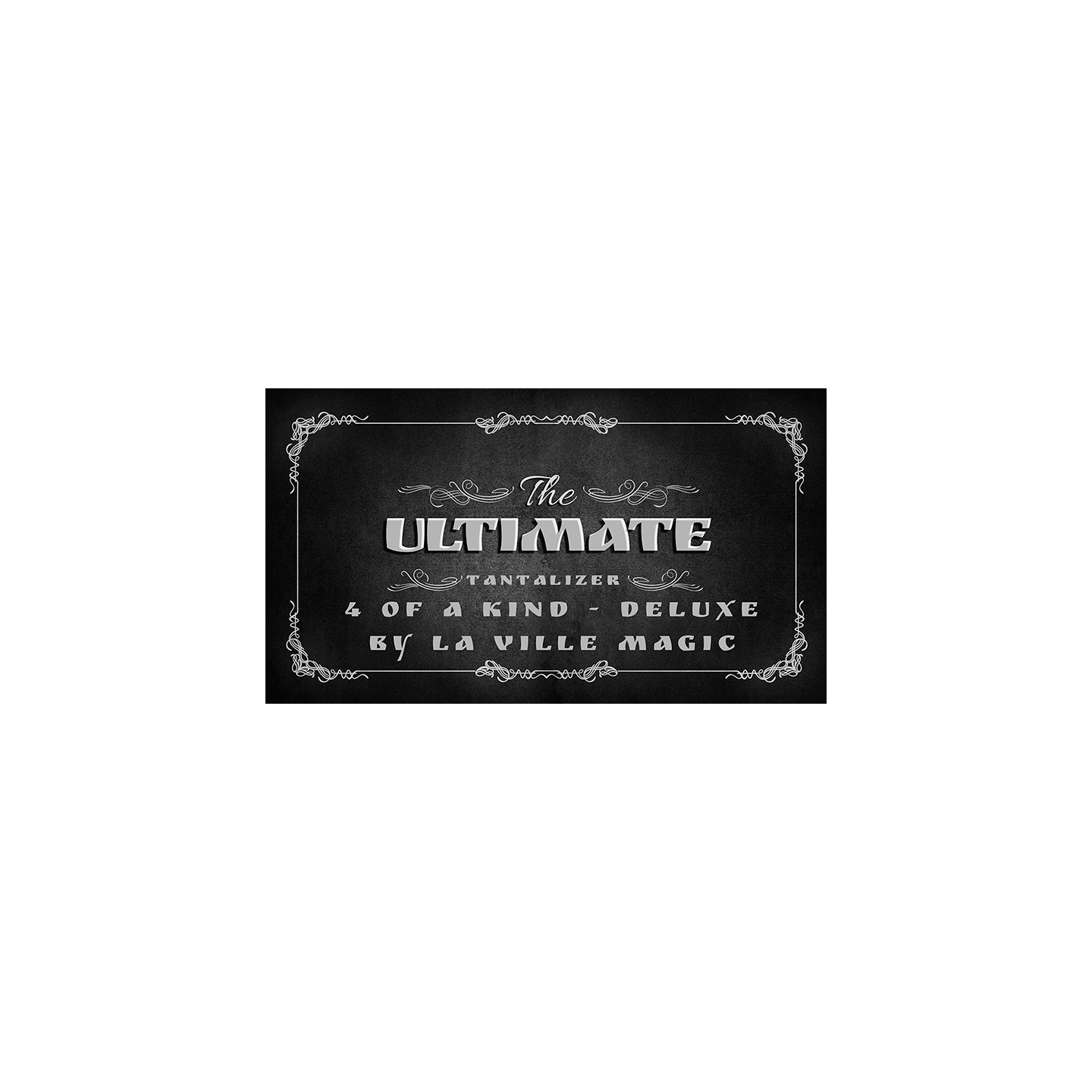 The Ultimate Tantalizer - 4 Of A Kind Deluxe By Lars La Ville/La Ville Magic video DOWNLOAD
