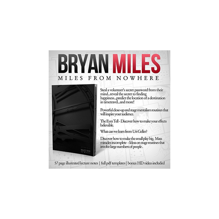 Miles from Nowhere Lecture Notes (with Bonus Tricks Online) by Bryan Miles - eBook