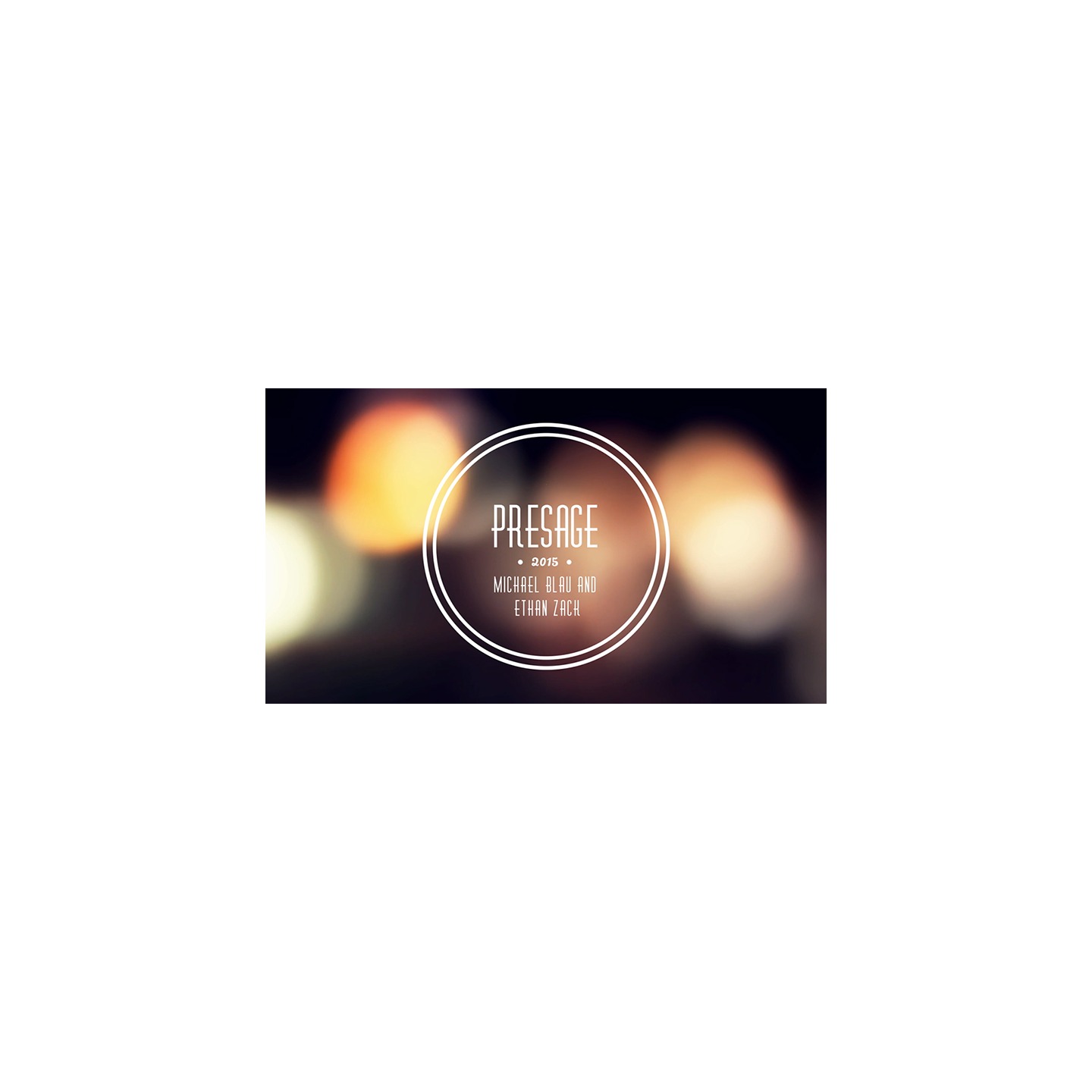 Presage by Ethan Zack & Michael Blau - video DOWNLOAD