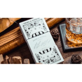 Smoke & Mirror (Smoke-White) Deluxe Limited Edition Playing Cards by Dan & Dave