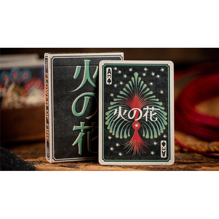 Flower of Fire Playing Cards by Kings Wild Project