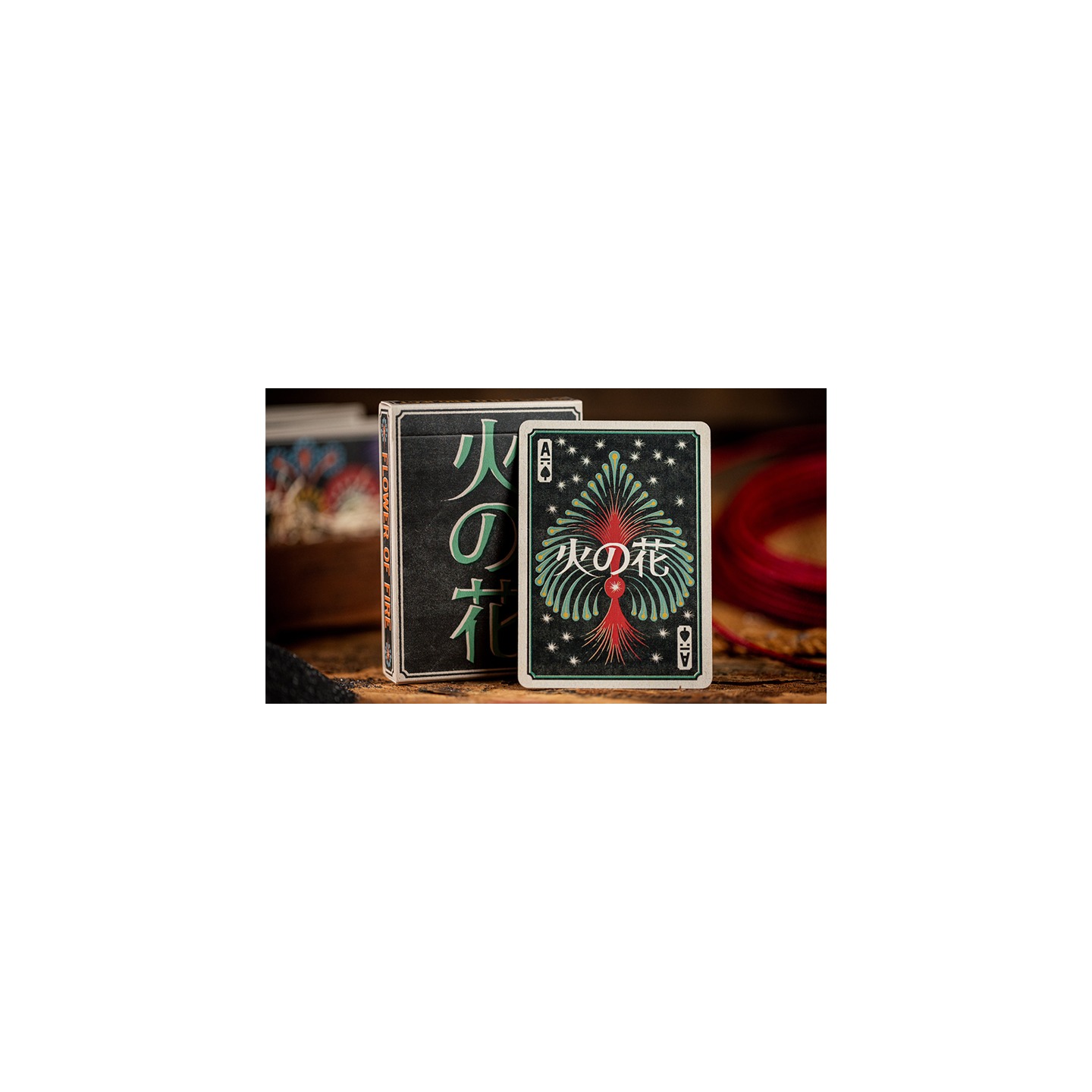 Flower of Fire Playing Cards by Kings Wild Project
