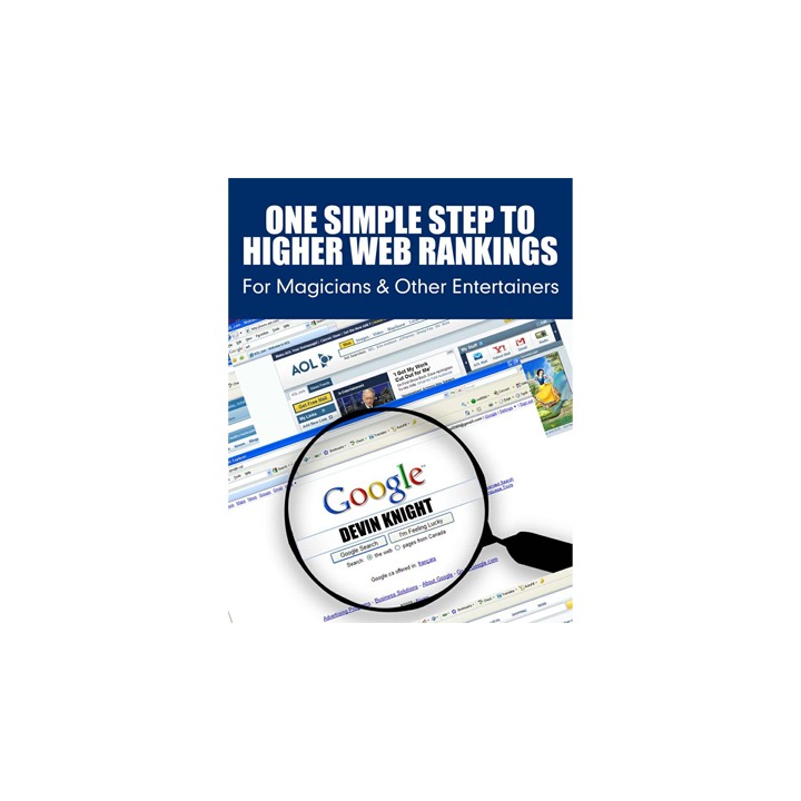 One Simple Step To Higher Web Rankings For Magicians by Devin Knight - eBook DOWNLOAD