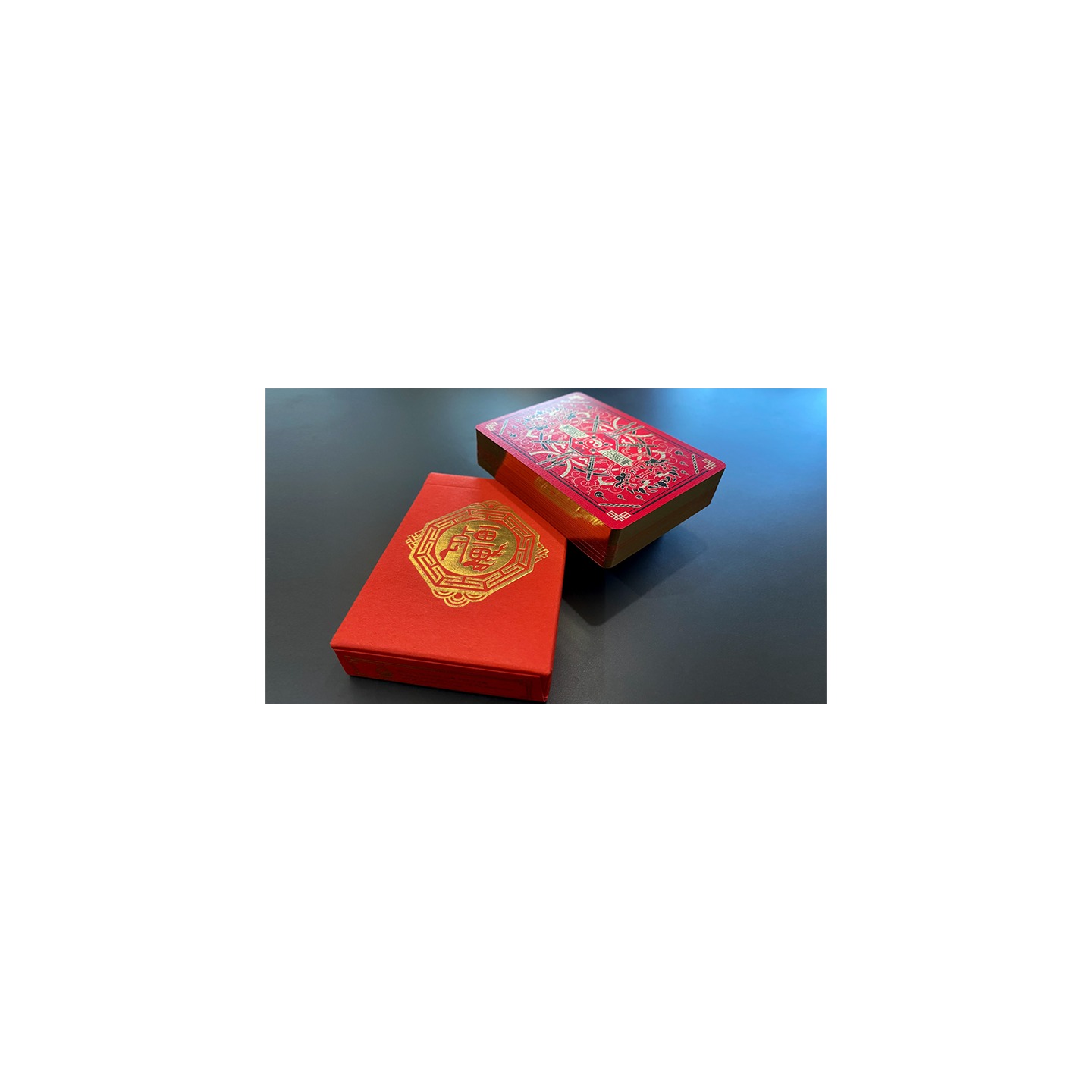 Geung Si The Torpor (Red) Playing Cards