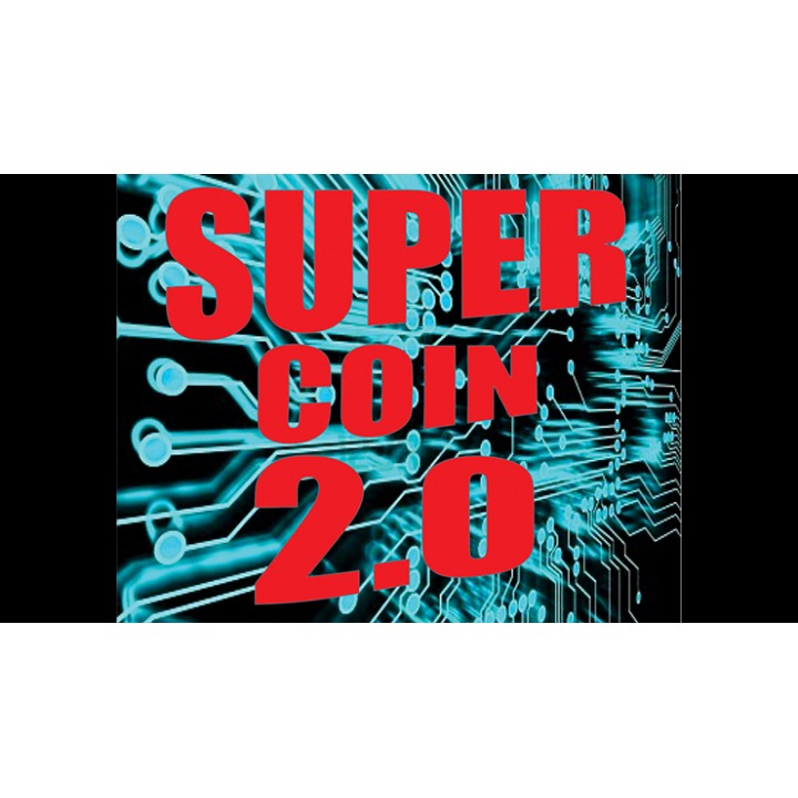 SUPER COIN 2.0 (Gimmicks and Online Instructions) by Mago Flash