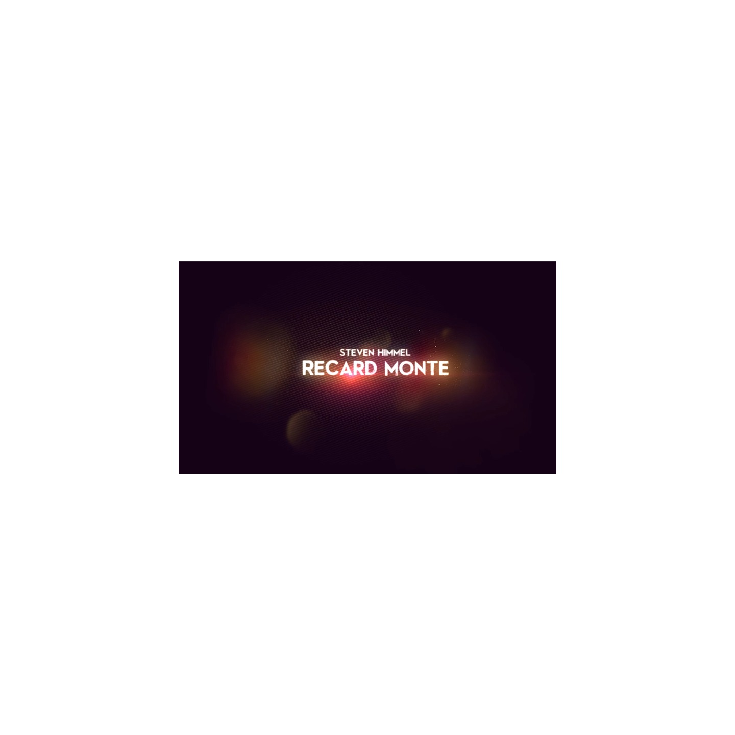 ReCard Monte by Steven Himmel video DOWNLOAD