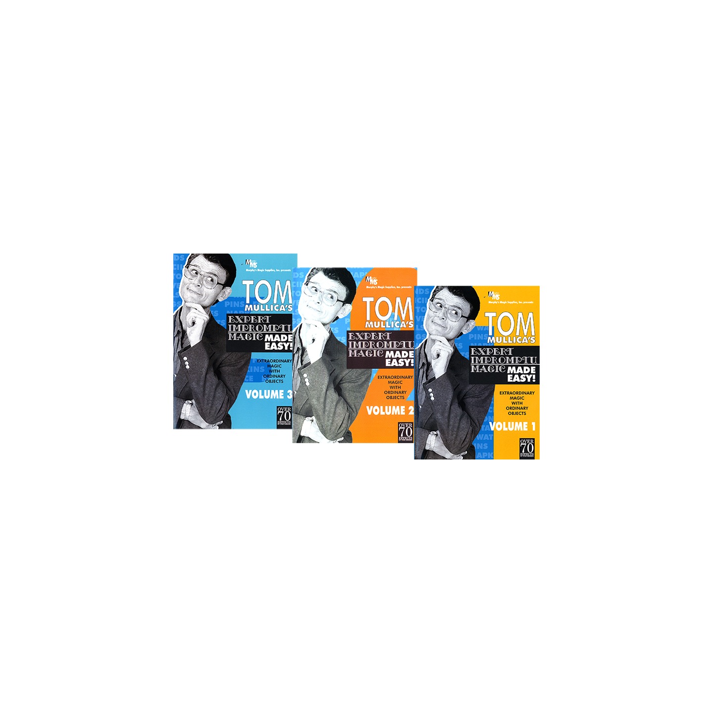 Mullica Expert Impromptu Magic Made Easy Set (Vol 1 thru 3) Tom Mullica video DOWNLOAD