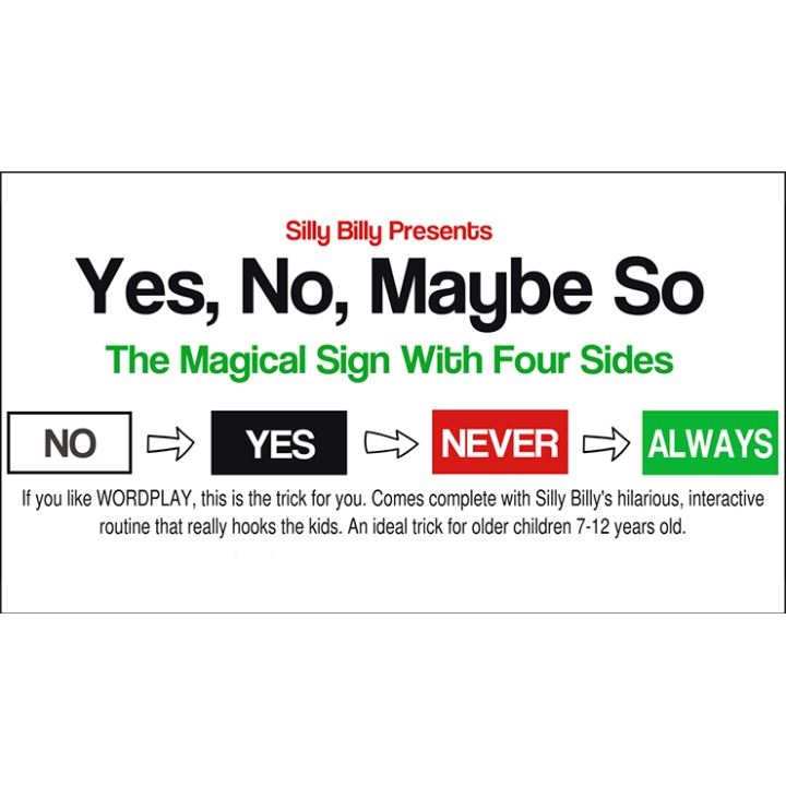 Yes, No, Maybe So by Silly Billy