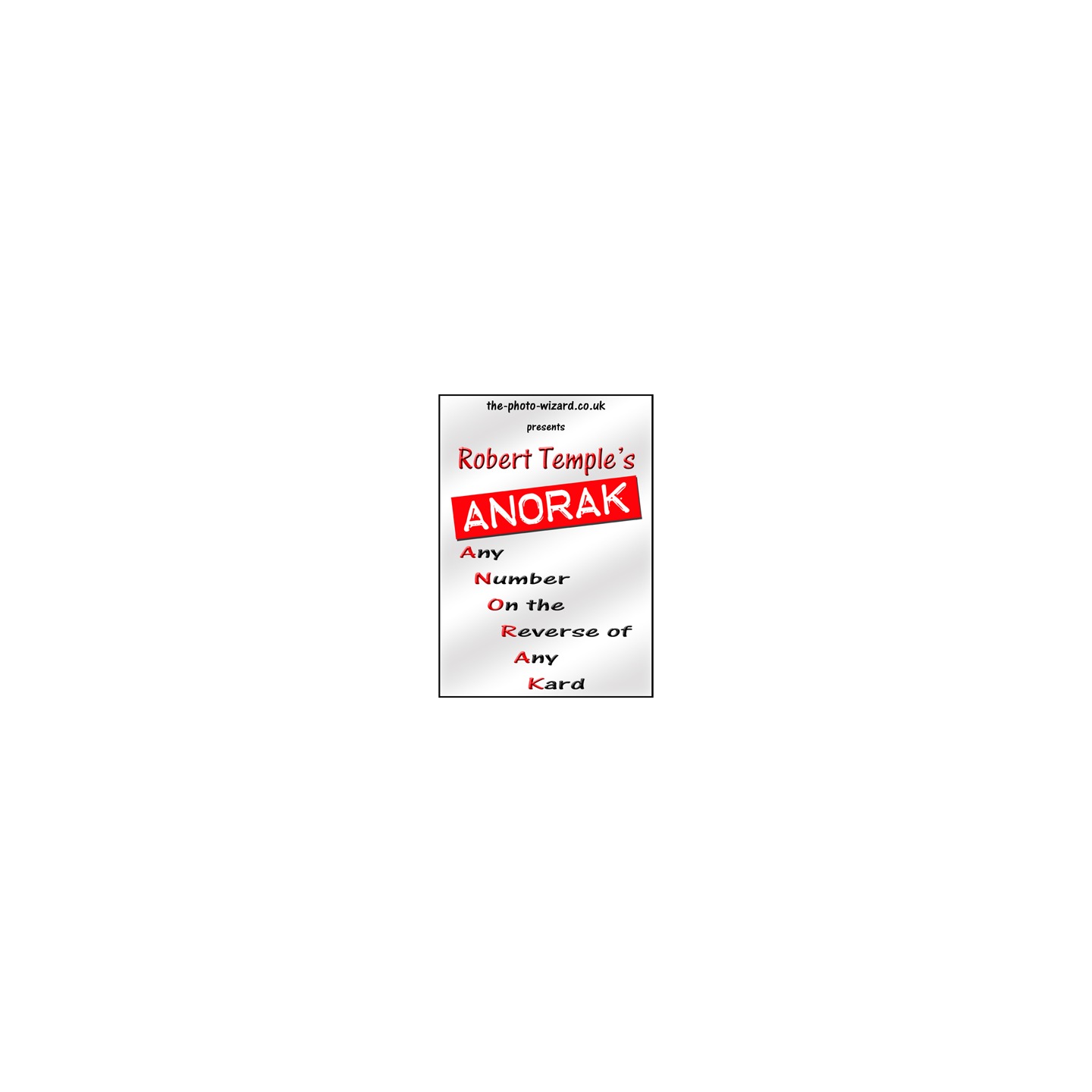 A.N.O.R.A.K. by Robert Temple - ebook DOWNLOAD