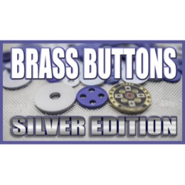 BRASS BUTTONS SILVER EDITION (Gimmicks and Online Instruction) by Matthew Wright