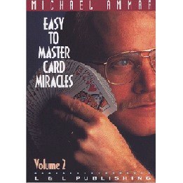 Easy to Master Card Miracles Volume 2 by Michael Ammar video DOWNLOAD
