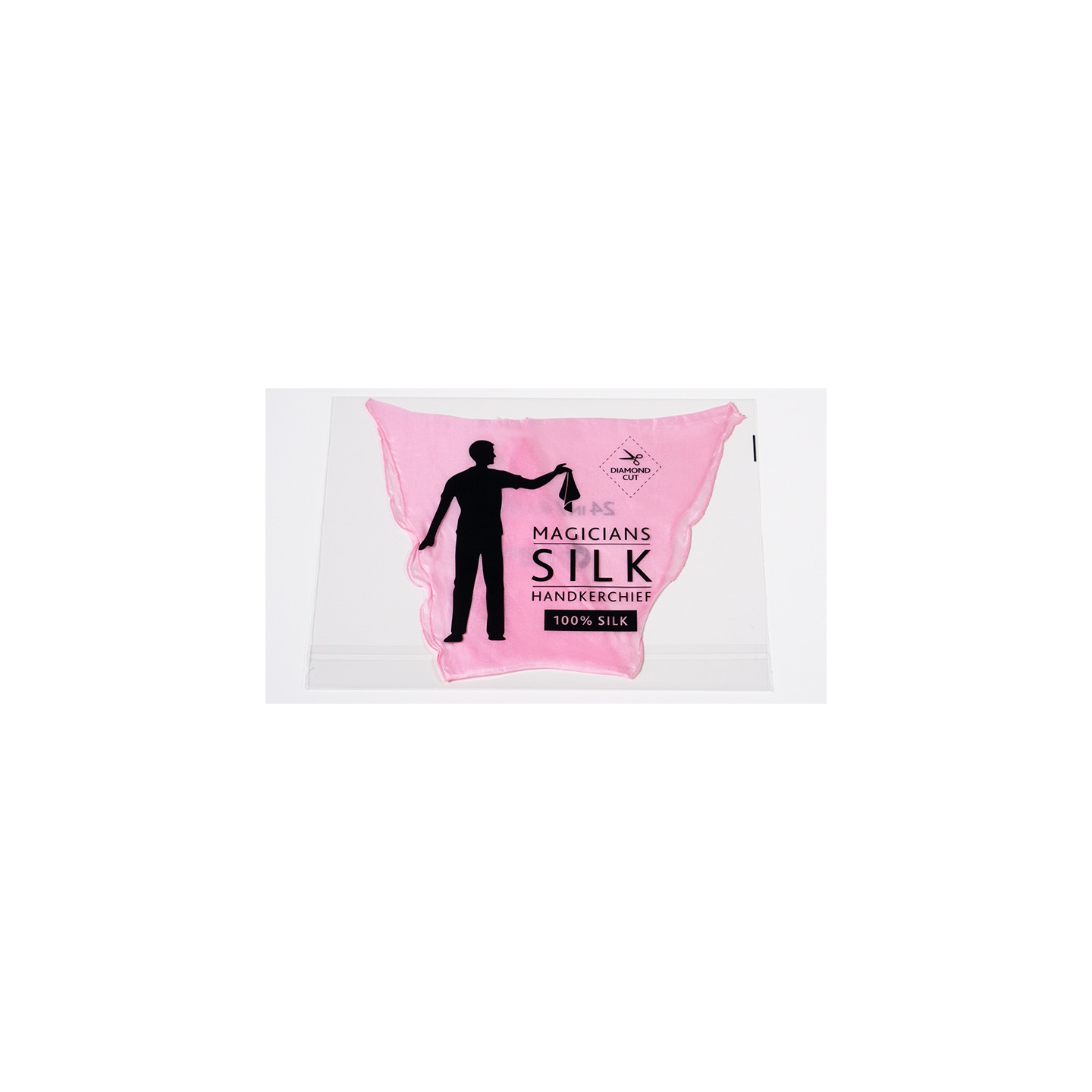 PRO SILK DIAMOND CUT PINK 24" by Murphy's Magic