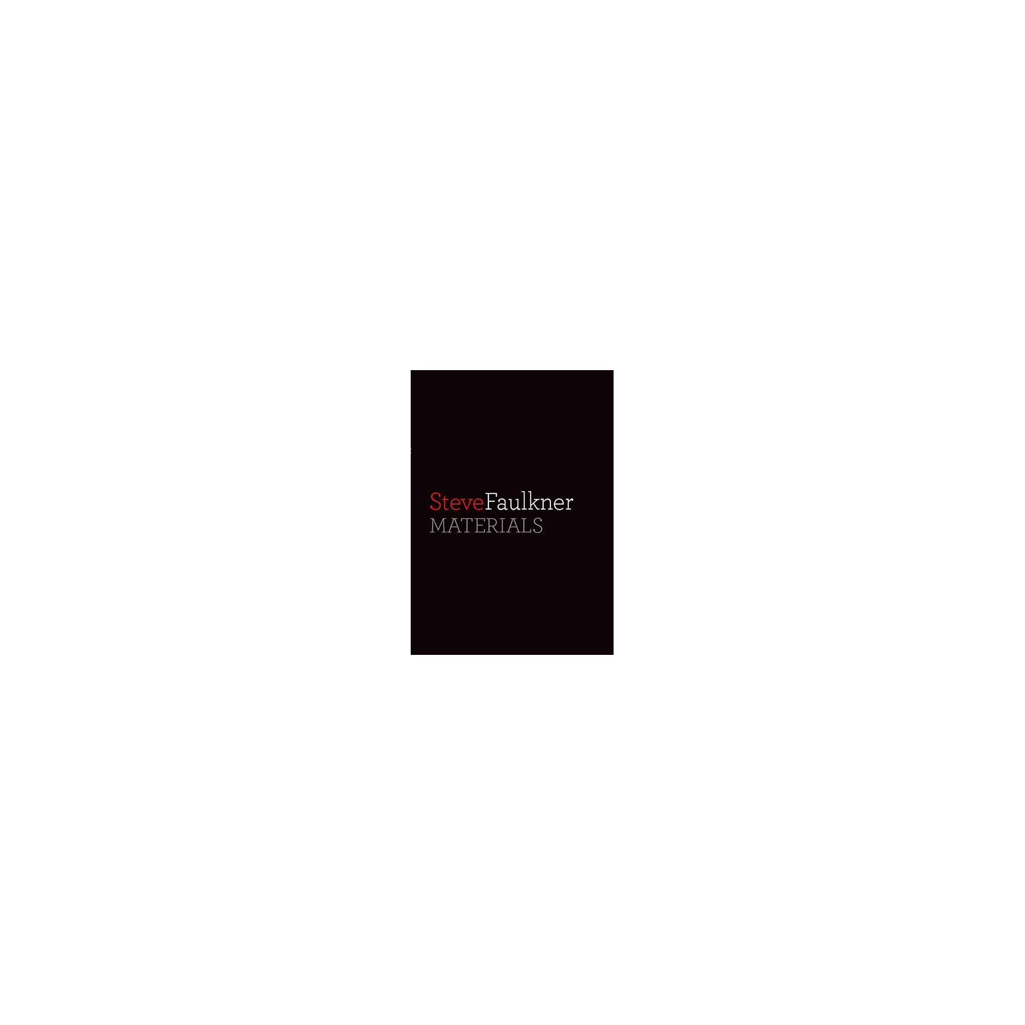 Materials (2 Volume Set) by Steve Faulkner video DOWNLOAD