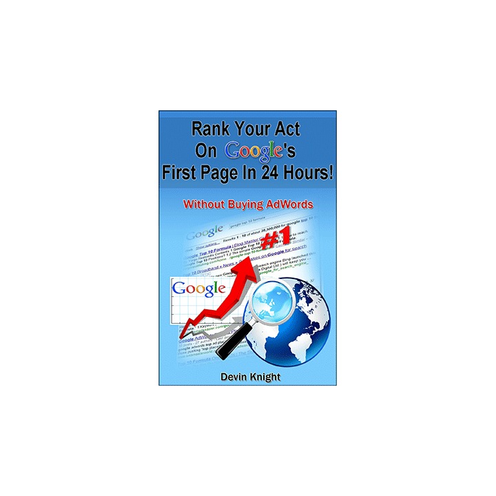 How To Rank Your Act on Google by Devin Knight - eBook DOWNLOAD