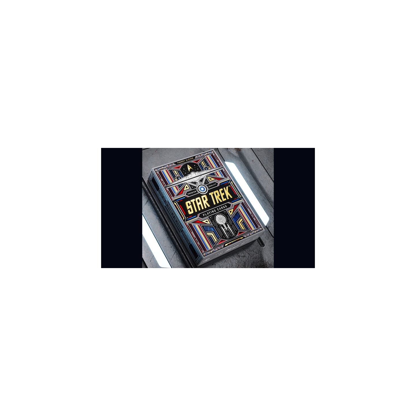 Star Trek Light Edition (White) Playing Cards by theory11