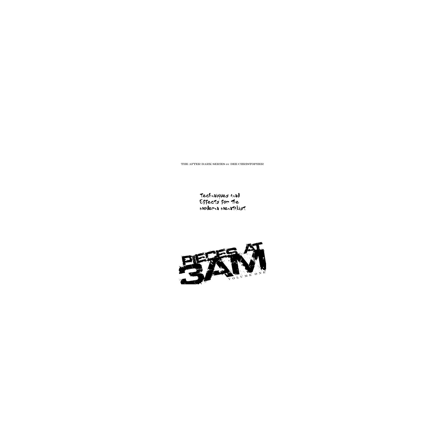 Pieces at 3am Volume One by Dee Christopher eBook DOWNLOAD